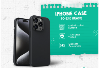 Aukey PC-GJ10 LiquidFlex Magnetic Silicon Phone Case for iPhone 15/ 15 Plus/15 Pro/15 Pro Max