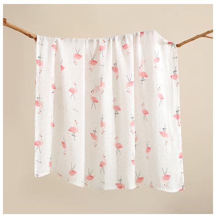 Betty Baby Reception Blanket 120x120 cm Baby Muslin Blanket Newborn Swaddle Cotton SB1