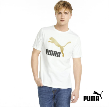 PUMA Classics Logo Metallic Men Tee
