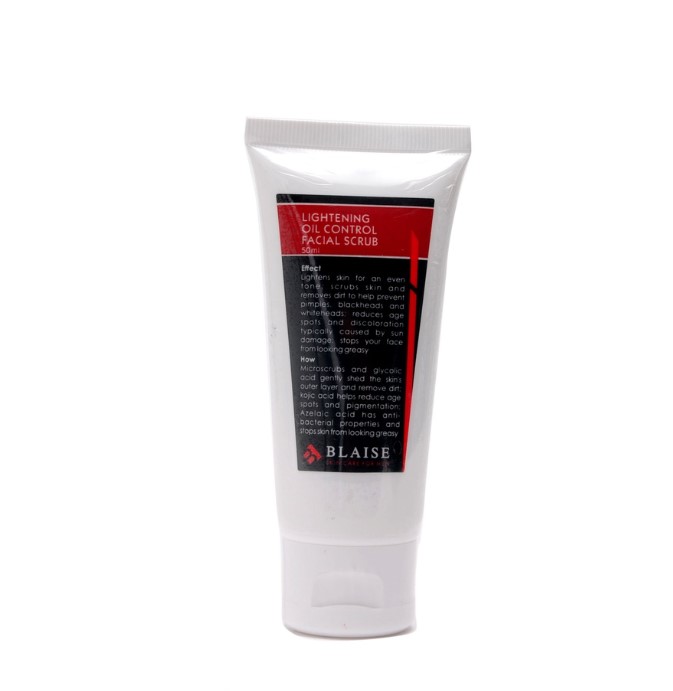 Nisce Skin Basics  Blaise Care For Men Lightening Oil Control Facial Scrub 50ML