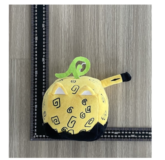 Blox Fruits Plush Toys Blox Fruits Game Peripheral Fruit Leopard Print Box Plush Toy Purple Box Doll B12