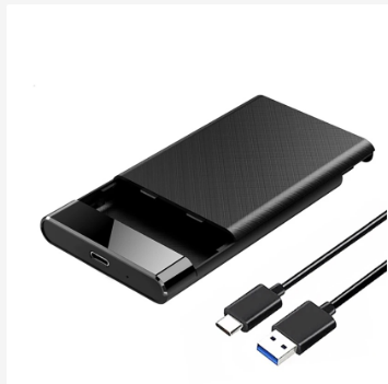 2.5-inch Tool-free Mobile Hard Disk Box USB 3.1 Notebook Solid State or Mechanical Hard Disk SSD HDD Enclosure Type C 3.1