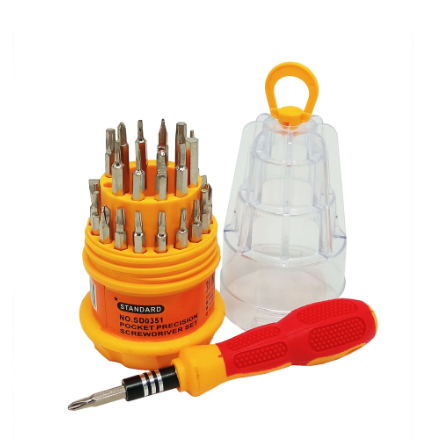 STANDARD Mini Precision Screw Driver 31pcs hand tool High Quality Hardware Tools (SD0351)