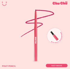 Chu Chu Beauty Pout Pencil in Hazy Mauve