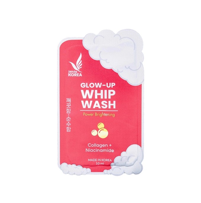iWhite Korea Power Brightening Whip Wash Sachet 10ML