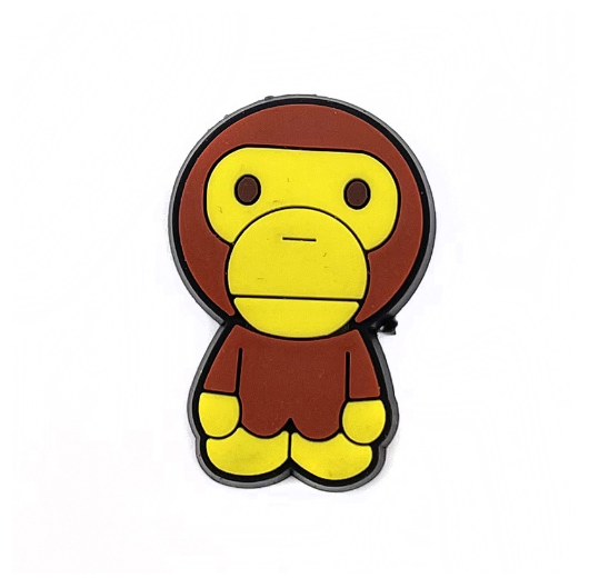 Cute Simpson Ape Jibits for Croc Charm Star Jibitz Pin Kaws Croc Jibbits Kids Shoe Charms Shoes Accessories Decoration K8
