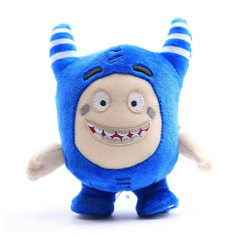 25cm Oddbods Plush Toy Stuffed Toys Soft Cuddly Toy Newt Bubbles Pogo Zee Jeff Fuse Slick Plush For Girls Boys OB1