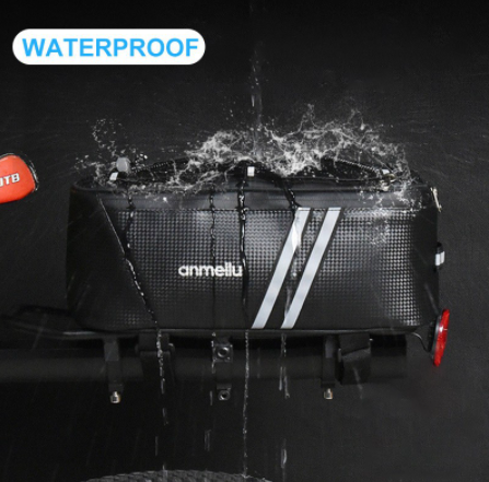 ANMEILU 8L Bike Trunk Bag Bicycle Commuter Bag Waterproof Bicycle Rack Basket Cycling Rear Seat Bag