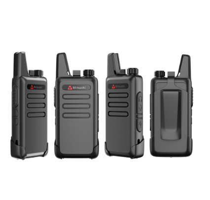 Mitsushi MWT-T20 Set of 2 Intercom Walkie Talkie Two Way Radio 16 Channel Handheld Transceiver