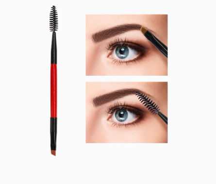SACE LADY Double Eyebrow Brush Makeup Eye Brow Brushes Set Makeup Tool
