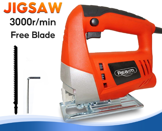 Electric Jigsaw With Blade Woodworking Saw Household Power Tools
