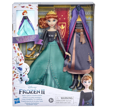 Disney Frozen 2 Anna’s Queen Transformation Doll