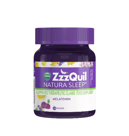 Vicks  ZzzQuil Natura Sleep Melatonin 24 Gummies