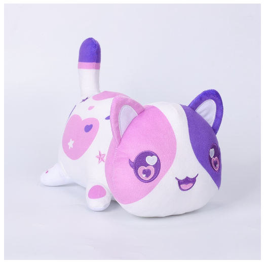 Aphmau Cat Stuffed Toys Animal Hamburg Angel rainbow French Fries Donuts Cats Plushie Plush Doll For Girls Pillow Home Decor  D14