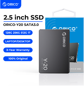 ORICO SSD 2.5 SATA3.0 128GB 256GB 512GB Solid State Hard Drive For Laptop Desktop (ORICO-Y20)