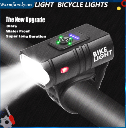 T6 LED Bicycle Light 10W 800LM 6 Modes USB Rechargeable MTB Bike Front Light