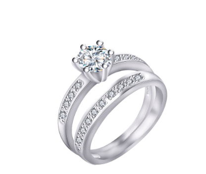 Silver Italy 925 Ladies Ring LD233