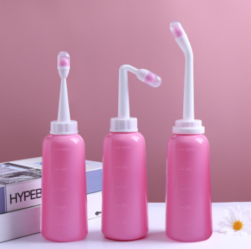 PP Body Cleaner Portable Bidet Sprayer Personal Cleaner Hygiene Bottle Spray Washing