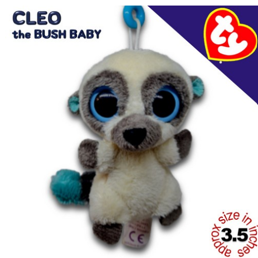 TY Key Clips-Chains Bag Charm Hanging Plushie Stuffed Toy Collection 1 PCC50