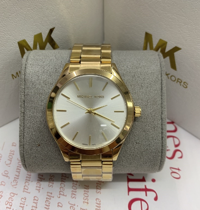 M&k Slim with Box and Paper bag Good Quality Water Resistant 42mm/32mm