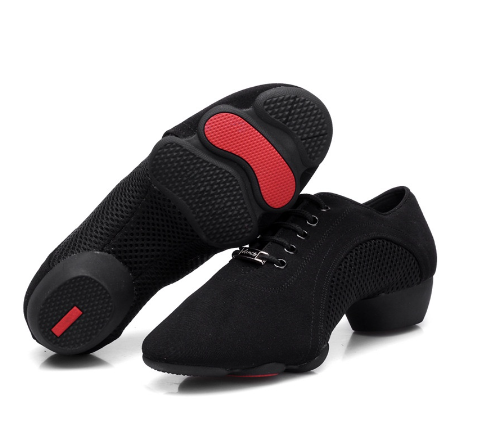 Durable Skidproof Ballroom Dancing Dance Sneakers For Men Women Sport Lightweight Students Girls Bo