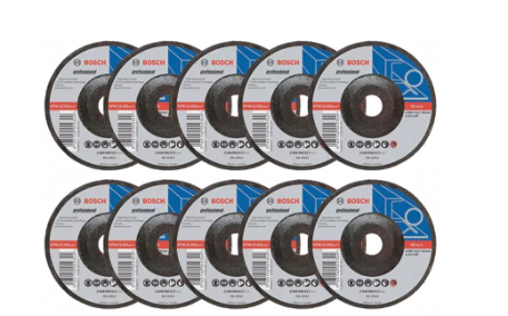 Bosch 4-inch Grinding Disc - (Set of 10) - Tools/Accessories