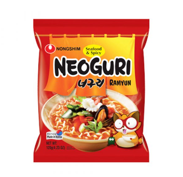 Nongshim Neoguri Seafood and Spicy Ramyun Pouch 120g