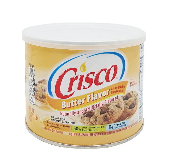 Crisco Shortening Butter Flavor 453g