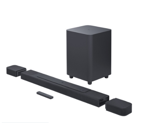 JBL Bar 1000 7.1.4-Channel Soundbar with Detachable Surround Speakers, MultiBeam™, Dolby Atmos®