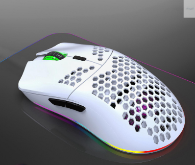 T66 RGB 2.4G Wireless Gaming Mouse with Adjustable DPI Ergonomic