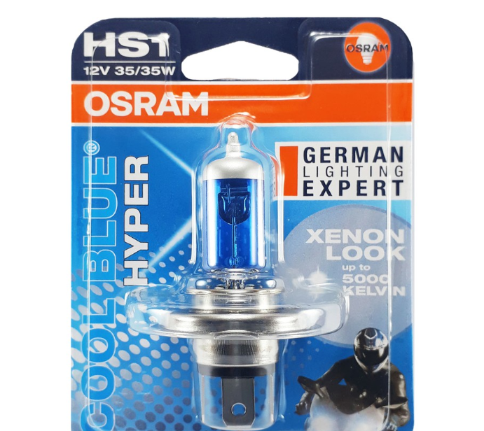 Osram Motorcycle Halogen Bulb H4 Cool Blue