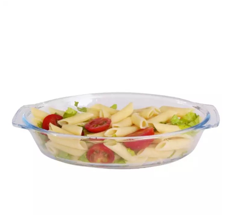Masflex 700ml Oval Glass Bakeware