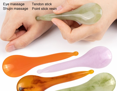Gua Sha Scraping Face Eye Massage Wand For Acupuncture Therapy Stick Point Faical Treatment