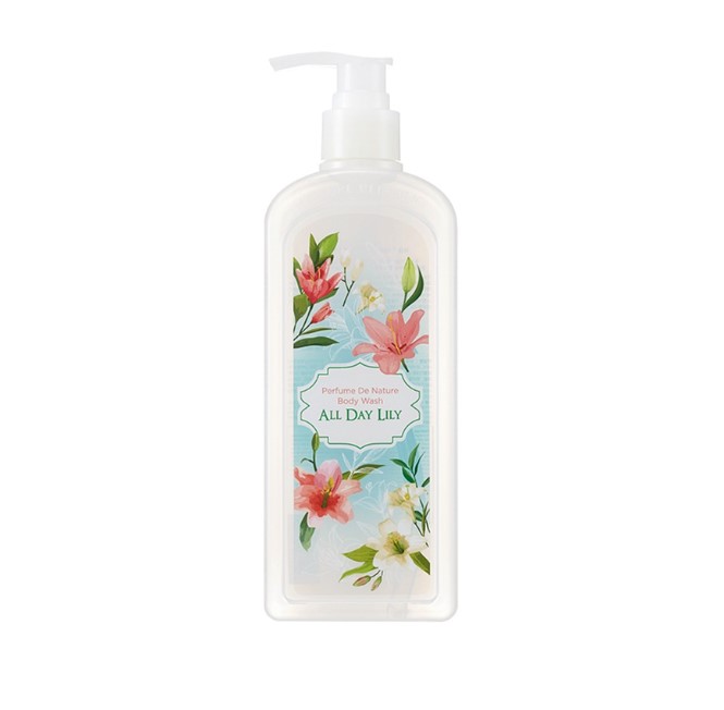 Nature Republic Perfume De Nature Body Wash All Day Lily