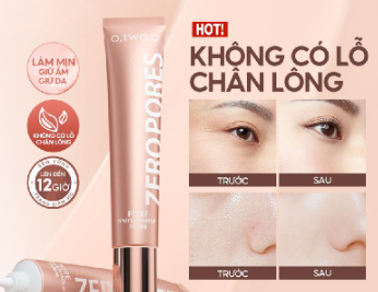 O.TWO.O Makeup Primer Oil Control Smooth Skin Blurs Large Pores Base Face Primer