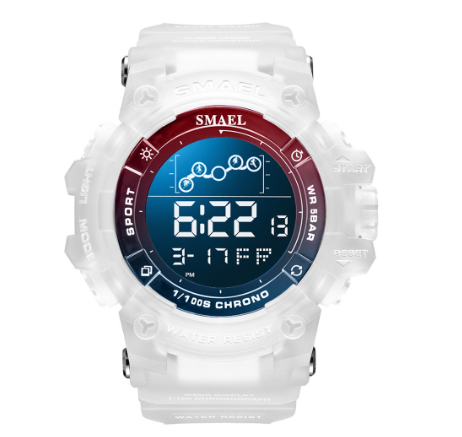 SMALL Top Brand Watches For Men Luxury LED Display Outdoors Sport Watch Military Male Multifunction Waterproof Digital Wrist Watches M004