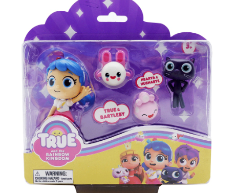 True and The Rainbow Kingdom True and Bartleby with Hearya and Hushabye Playset