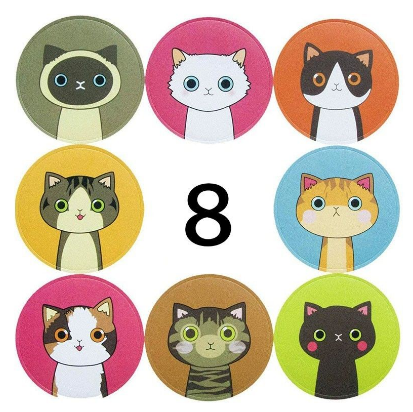 50pcs Mini Assorted Cat Dog Paw Print Kids Party Pastries Any Occasion Business Sticker