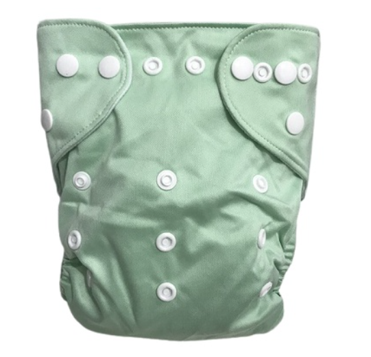 Washable Organic Baby Cloth Diaper with 1 Piece 3-Layer Insert S24