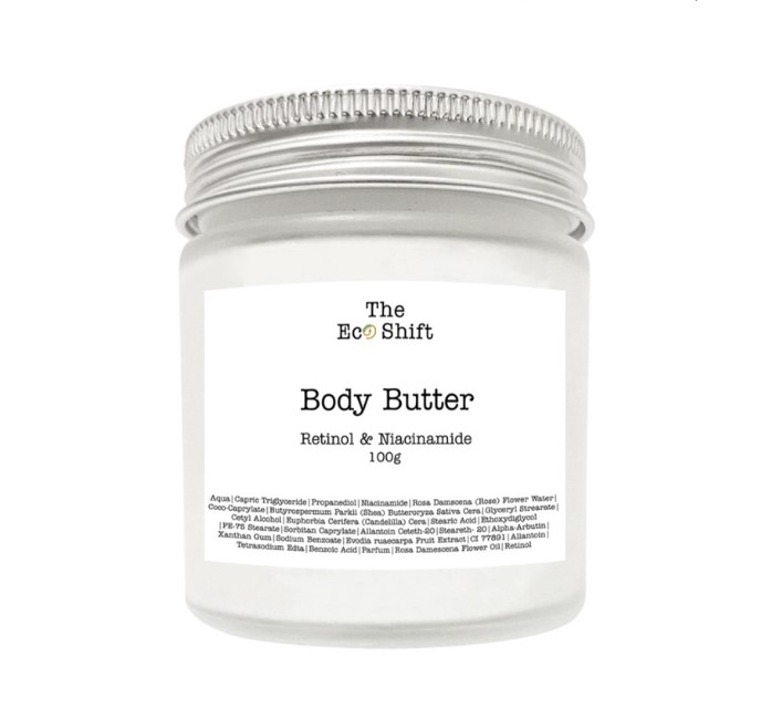 Brigthening and Anti Ageing Body Butter with Retinol & Niacinamide 100ml 2Pcs