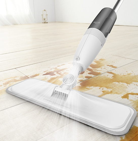 Deerma TB500 Water Spray Mop 360 Degrees Rotating 350mL Water Tank Mop & Cleaning Cloth