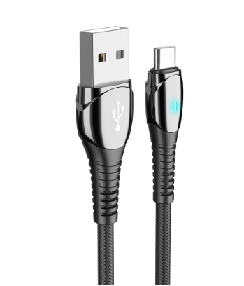 Tylex XC28 5A Fast Charging Data Cable Smart Power Cut 30 Minutes Full Charge Braided Type-C Cable