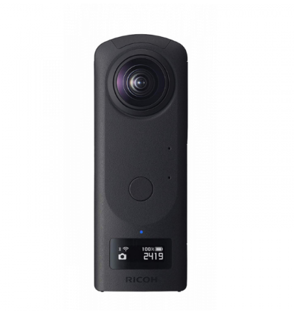 Pentax Ricoh Theta S 360 Camera (Black)