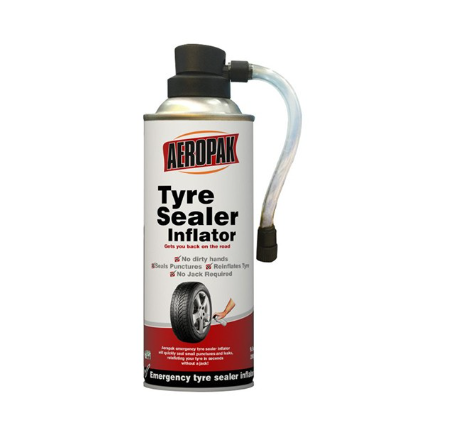 AEROPAK Tyre Sealer Inflator 450ML