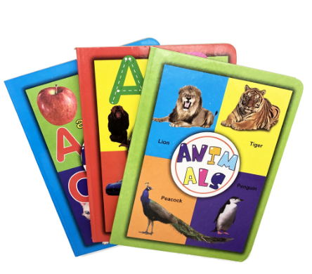 Children’s Learning Books Common, Preschool Educational Teaching, Animal, Kids Coloring Board Book