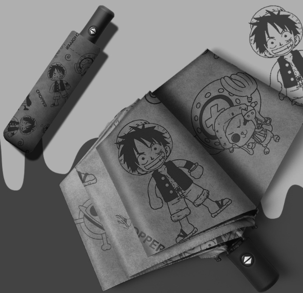 Luffy Automatic & Manual Sunny Umbrella UV Folded Sun / Rain Umbrella UV Protection Umbrella