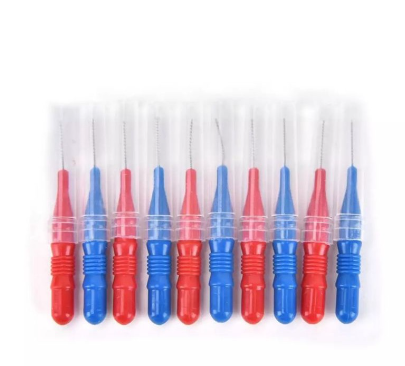 Interdental Brush Dental Flossing Oral Tooth Head Hygiene Plastic Toothpic 30pcs