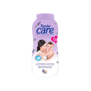Tender Care Lavender & Oat Milk Hypo-Allergenic Baby Powder 50g