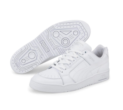 PUMA Unisex Slipstream Lo Shoes (White)