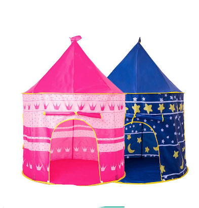 Portable Folding Camping Kids Tent Castle Cubby House